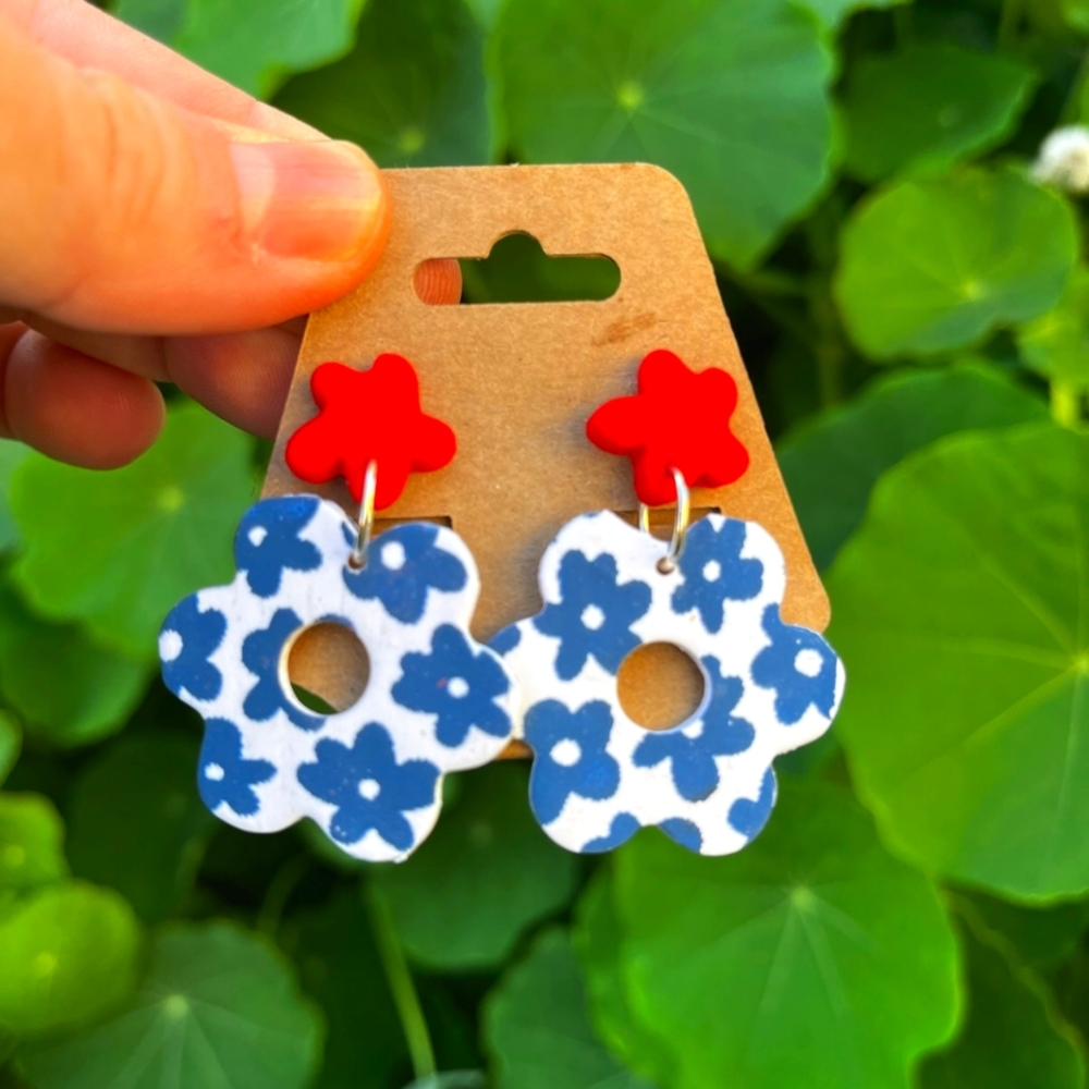 Groovy Summer Handmade Earrings